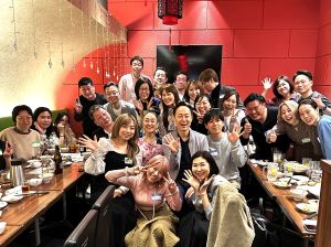 懇親会